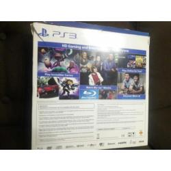 PS3 500GB inclusief 4 controle 9 spel