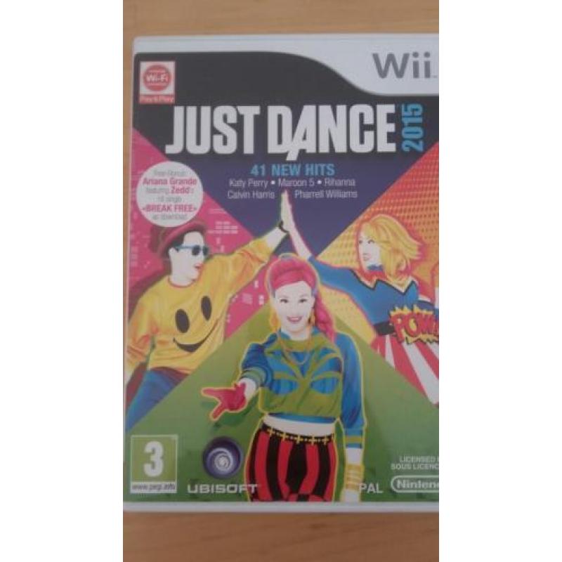 3 dansspellen voor de wii