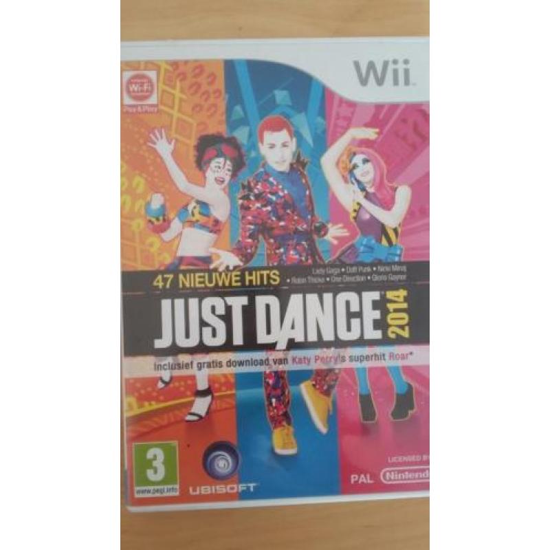 3 dansspellen voor de wii