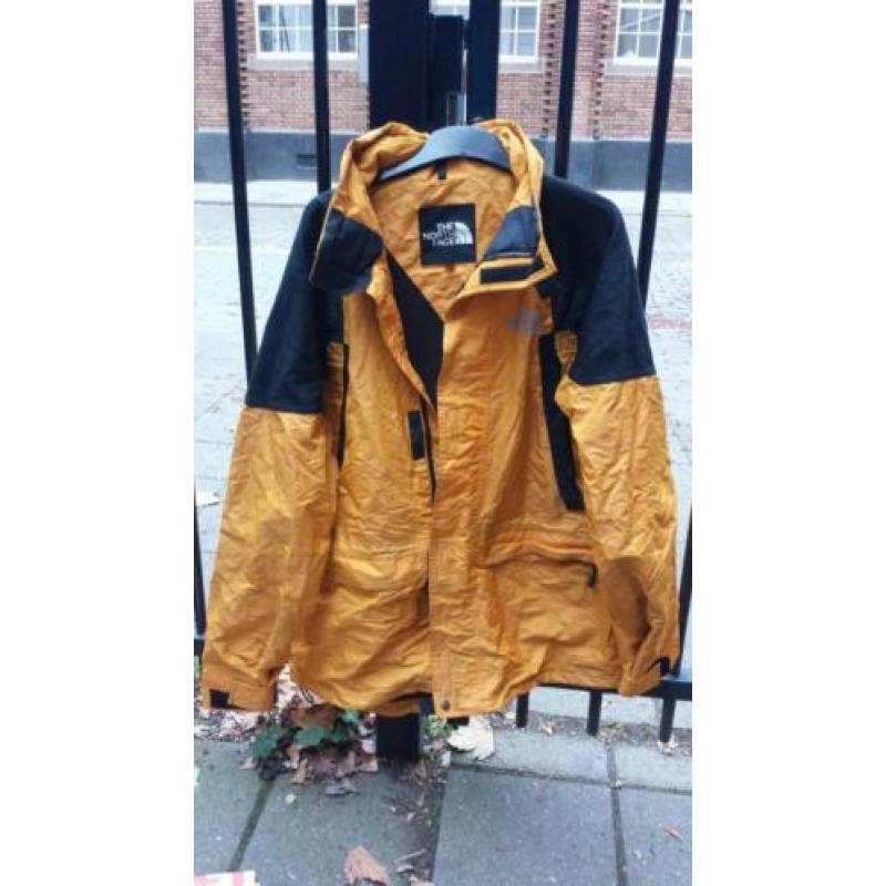 Skijack geel-zwart the North Face