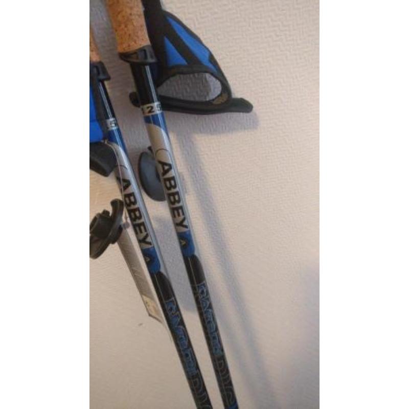 Nieuwe Nordic Walking / wandeling stok 120cm / 125 cm