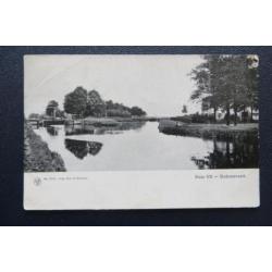 4 Ansichtkaarten Dedemsvaart sluis VII, Villa Dina, schapen