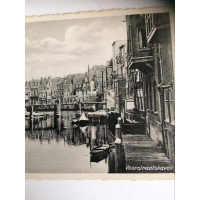 Dordrecht. Voorstraatshaven 1938