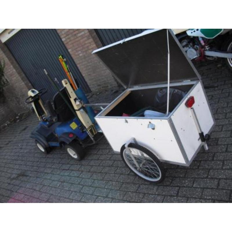 golfkar met viskar