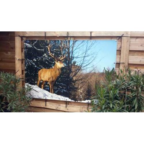 Buitenposter 106x405 cm