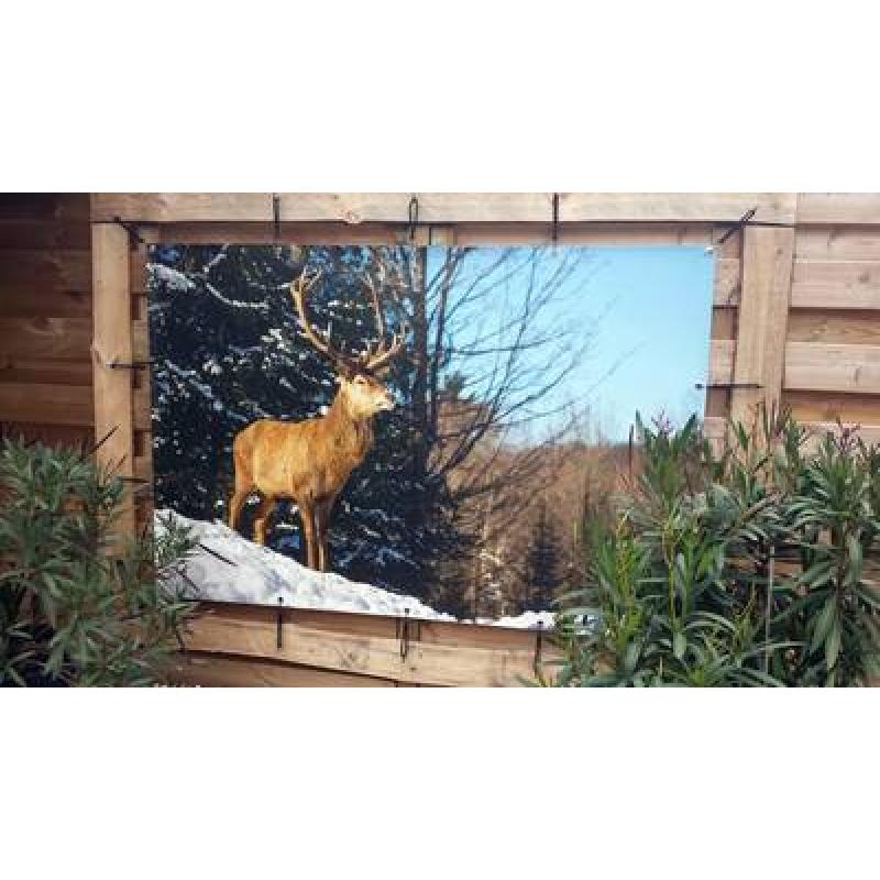Buitenposter 106x405 cm